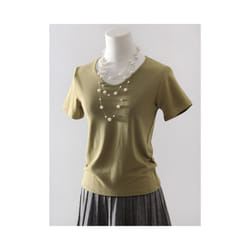 Slim V Neck T Shirts For Women Short Sleeves Black Slim Tops Summer Thick Modal T Shirt Women V Neck Short Sleeve Tops Tees - Light Green, XL