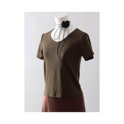 Slim V Neck T Shirts For Women Short Sleeves Black Slim Tops Summer Thick Modal T Shirt Women V Neck Short Sleeve Tops Tees - Coffee, M