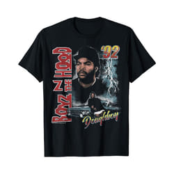Boyz in The Hood Doughboy Poster Short Sleeve T-Shirt Y2k Tops Tshirt Haikyuu Graphic Tees Women's T-shirts Fashion 82959 - 36, S