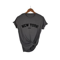 Summer street selling brand letter printed cotton oversized women's T-shirt top short sleeve casual fashion brand men's T-shirt - 5, M