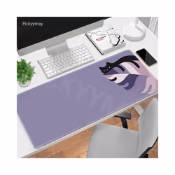 , 700x300x3mm) Cat Plant Mouse Pads Gaming Mousepad Gamer Mouse Mat Keyboard Mats Desk Pad Office Mousepads XXL For Computer ...