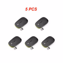 Ultra-thin Mouse 2.4Ghz Mini Wireless Optical Gaming Mouse Mice& USB Receiver Wireless Computer Mouse For PC Laptop 3500 - St ...