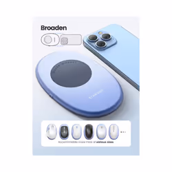 Vaydeer Undetectable Mouse Jiggler with Power Adapter and ON/Off Switch Mouse Mover Simulator, Driver-Free Mouse Movement Simula