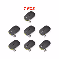 Ultra-thin Mouse 2.4Ghz Mini Wireless Optical Gaming Mouse Mice& USB Receiver Wireless Computer Mouse For PC Laptop 3500 - St ...