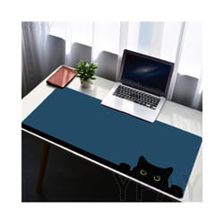 , 400x900x4mm) Big Mouse Pad Cat Large Gamer Mousepad Office Keyboard Mat  Mouse Mats Rubber Desk Pad Computer Desk Rug Stitched Edge - WA00395 Cat (12