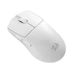 Redragon M916 Wireless Gamer Mouse, 49G Ultra-Light 8K DPI Wireless Gaming Mouse w/Ergonomic Natural Grip Build - WHITE