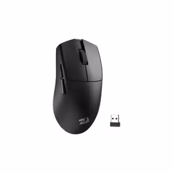 Redragon M916 Wireless Gamer Mouse, 49G Ultra-Light 8K DPI Wireless Gaming Mouse w/Ergonomic Natural Grip Build - black