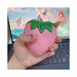 New Cute Pink Strawberry Wired Mouse USB Small Optical PC Computer Game Mouse Girls Gift Mause For Office Laptop Desktop