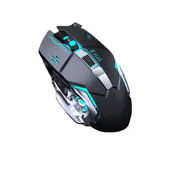 Bluetooth Mouse 2.4Ghz Gaming Mouse Rechargeable Wireless Mouse USB Mechanical E-Sports Backlight Gamer Mice For Computer Laptop - BT and 2.4G