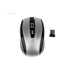 Wireless Mouse Silent Mouse Portable Mobile Optical Office Mouse Adjustable DPI Levels for Notebook PC Laptop MacBook - GRAY