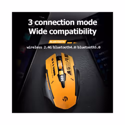 INPHIC A9 Bluetooth Mouse Rechargeable Wireless Mouse Silent Ergonomic - Bluetooth mouse