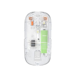 Dual Mode Wireless Mouse Transparent Bluetooth Gaming Mouse Rechargeable Mice For Laptop PC Computer Ergonomic mouse - Transparent