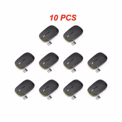Ultra-thin Mouse 2.4Ghz Mini Wireless Optical Gaming Mouse Mice& USB Receiver Wireless Computer Mouse For PC Laptop 3500 - St ...