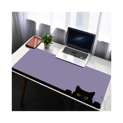 , 550x1000x3mm) Big Mouse Pad Cat Large Gamer Mousepad Office Keyboard Mat  Mouse Mats Rubber Desk Pad Computer Desk Rug Stitched Edg - WA00395 Cat (25
