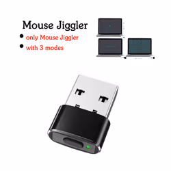 Mouse Jiggler Undetectable Mouse Mover Virtual Mouse Movement Simulator with ON/OFF Switch for Computer Awakening Lock Screen ...