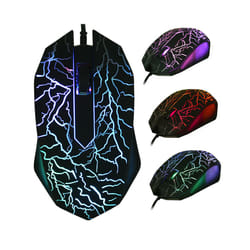 USB Wired Mouse Gaming Mouse 2400 DPI LED Backlit Professional Gamer Mice Ergonomic Computer Mouse for PC Laptop Macbook - LED
