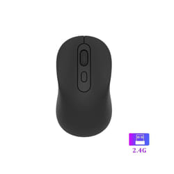 Bluetooth 5.2 Mouse 2.4GHz Wireless Mouse Mice Rechargeable Mouse Silent Mouse USB Gaming Mouse 1600DPI for PC Laptop MacBook - Only 2.4G Black