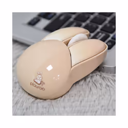 MOFII Wireless Silent Mouse, Cute Rabbit Design, 2.4 GHz USB Mini Receiver  Optical Mouse for Laptop, PC, Computer, Notebook  ...