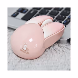 MOFII Wireless Silent Mouse, Cute Rabbit Design, 2.4 GHz USB Mini Receiver  Optical Mouse for Laptop, PC, Computer, Notebook  ...