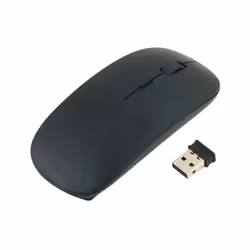 Wireless Mouse Ultra-Thin 1200DPI Optical Mouse Mice with USB Dongle For Windows 2000 ME XP Vista 7 Laptop PC - green