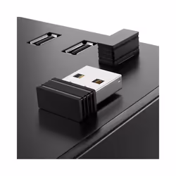 Wireless Mouse Jigglers Mover Undetectable Automatic USB Port Shaker Wiggler for Laptop Keeps Computer Awake Mouse Movement - Black