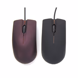 USB 3D Wired Optical Mini Mouse Mice For PC Laptop Computers Mini Mouse Mice For PC Laptop Computers Wired Mouse - PURPLE