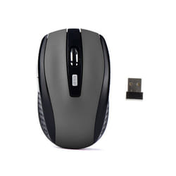Optical Wireless Mouse Office Mouse Adjustable DPI Mice for Computer Laptop Gaming Mice Ergonomic design Wireless Mouse - Black