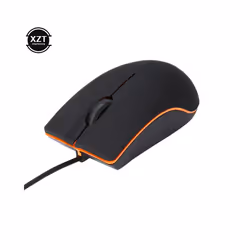 USB Mini Wired Mouse 3D Optical Gaming Frosting Mice Ergonomic for PC Laptop Notebook Computers Mouse for Home - PURPLE