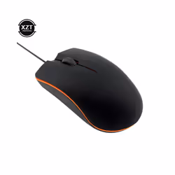 USB Mini Wired Mouse 3D Optical Gaming Frosting Mice Ergonomic for PC Laptop Notebook Computers Mouse for Home - PURPLE