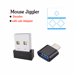 Mouse Jiggler Undetectable Mouse Mover Virtual Mouse Movement Simulator with ON/OFF Switch for Computer Awakening Lock Screen ...