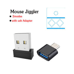 Mouse Jiggler Undetectable Mouse Mover Virtual Mouse Movement Simulator with ON/OFF Switch for Computer Awakening Lock Screen - Type 11