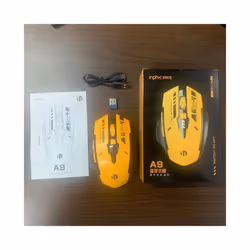 Inphic A9 Bluetooth Wireless Mouse Rechargeable 2.4GHz Noiseless Clicks 2400dpi Optical Mice type-C Fast Charge Battery Indic ...