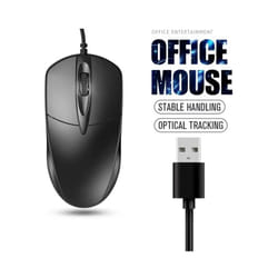 USB Optical Wired Mouse Laptop Home Office Mouse Anti Slip Roller 3D 1200DPI Game Mause Computer Accessories For PC Desktop