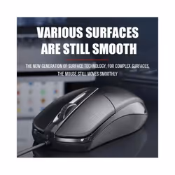 USB Optical Wired Mouse Laptop Home Office Mouse Anti Slip Roller 3D 1200DPI Game Mause Computer Accessories For PC Desktop