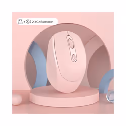 Bluetooth 5.1 Wireless Mouse Wireless Mouse Dual Mode Rechargeable Mouse 1200 DPI Gaming Mouse For Macbook Tablet Laptop PC - ...
