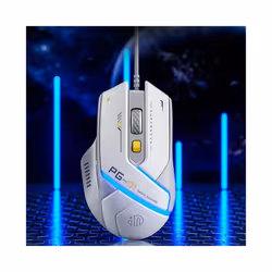 Inphic Pg1 Wired Mouse Gaming Mouse RGB Light Emitting   Macro Programming 12800DPI  6 Keys Computer Mouse 1000hz Polling Rate - PG1