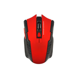 2.4Ghz Wireless Mouse with USB Receiver Gaming Mouse 6D Optical Wireless Mouses USB Right Scroll Mice for Laptop PC Gamer - Red