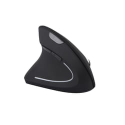Wireless Left Hand Vertical Mouse Ergonomic Gaming Mouse 1600DPI USB Optical Mice Mause For Computer Laptop PC - Black