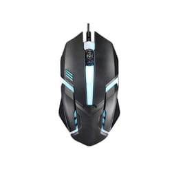 Ergonomic Wired Gaming Mouse Button LED 1000 DPI USB Computer Mouse Gamer Mice S1 Silent Mause With Backlight For PC Laptop - Black
