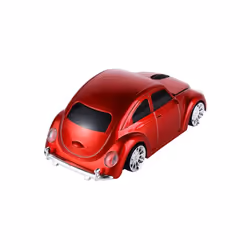 Car Shape Wireless Mouse Wireless 1000DPI Ergonomic 2.4GHz Mouse with Receiver AAA Batteries Power Optical Computer Mause - yellow