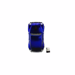 Wireless Car Shape Computer Mouse Usb Optical Mini 3d Ergonomic SUV Gaming Mice Portable PC Gamer Mause For Laptop - Blue