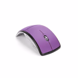 VAORLO Mini Wireless Mouse Foldable Travel Portable USB Receiver Optical Ergonomic Office Mouse for PC Laptop Mouse Gamers - ...