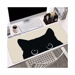 Mouse Pads Cute Cat Computer Mousepad Company Desk Pad  Large Kawaii Mausepads Office Mouse Mat XXL Big Table Mats - 3, 900x4 ...