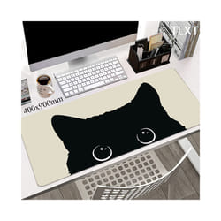 Mouse Pads Cute Cat Computer Mousepad Company Desk Pad  Large Kawaii Mausepads Office Mouse Mat XXL Big Table Mats - 3, 900x400x2mm