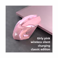 USB Wireless Gaming Mouse RGB Gamer Mouse 6 Buttons Mice Optical Office Computer Mouse For Desktop Laptop Ergonomic Mouse - s ...