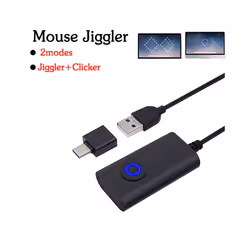 Mouse Jiggler Undetectable Mouse Mover Virtual Mouse Movement Simulator with ON/OFF Switch for Computer Awakening Lock Screen ...