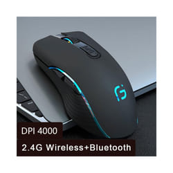 VicTsing X9 wireless mouse 5.0 rechargeable 4000DPI adjustable ultra-thin silent ergonomic mouse for Laptop, PC - Style E