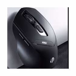 Bluetooth Tri-mode Mouse Rechargeable Wireless Mouse Office Mute Support PC Laptop Tablet Smartphone Universal Mouse - Black  ...