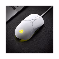Profession Wired Gaming Mouse 6 Buttons 4800 DPI LED Optical USB Computer Mouse For PC laptop Gamer Mice Mute Wired Mouse - Black