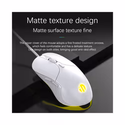 Profession Wired Gaming Mouse 6 Buttons 4800 DPI LED Optical USB Computer Mouse For PC laptop Gamer Mice Mute Wired Mouse - Black